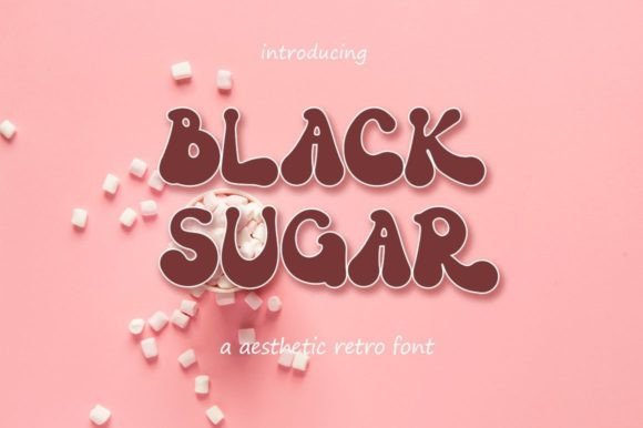 Black Sugar: A Modern Display Font for Web Design