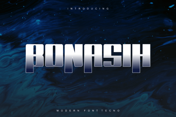 Bonasih: A Bold Display Font for Modern Editorial Design