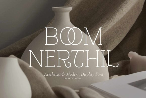 Boom Nerthil: A Designer’s Take on This Striking Display Font