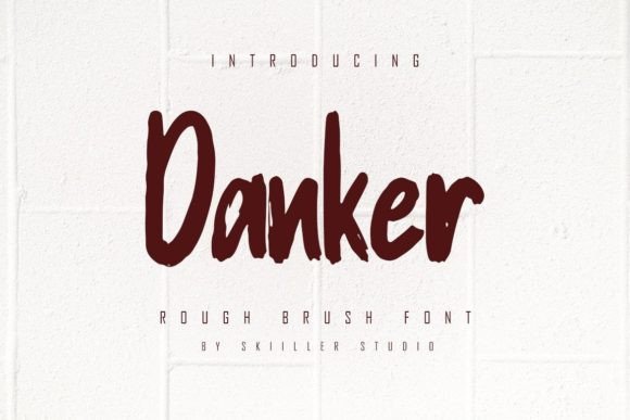Danker: A Bold Display Font for Dynamic Web Design Projects