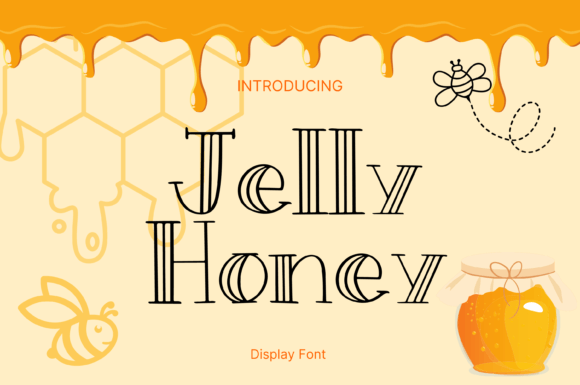 Jelly Honey: A Whimsical Display Font for Web Design