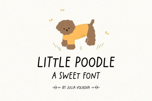Little Poodle: A Stylish Display Font for Modern Web Design Projects