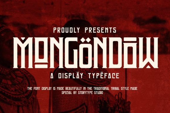 Mongondow: A Modern Display Font for Luxury Branding