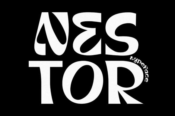 Nestor: A Retro Display Typeface for Editorial Design