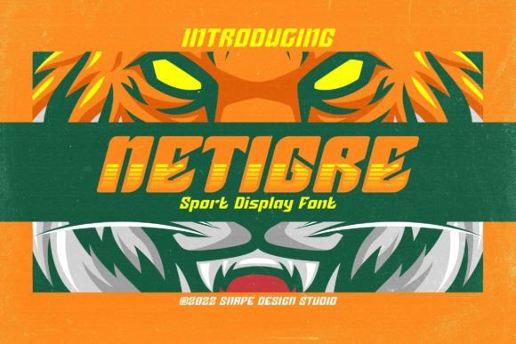 Netigre: The Bold Display Font for Marketers