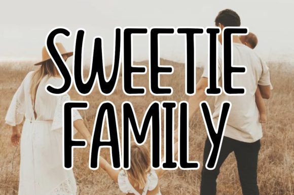 Sweetie Family: A Playful Display Font for Crafters and Makers