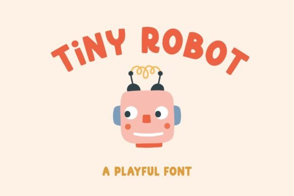 Tiny Robot: A Playful Handwritten Display Font for Web