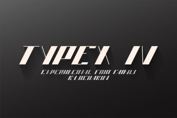 Typex Iv: A Quirky Display Font for Small Business Branding